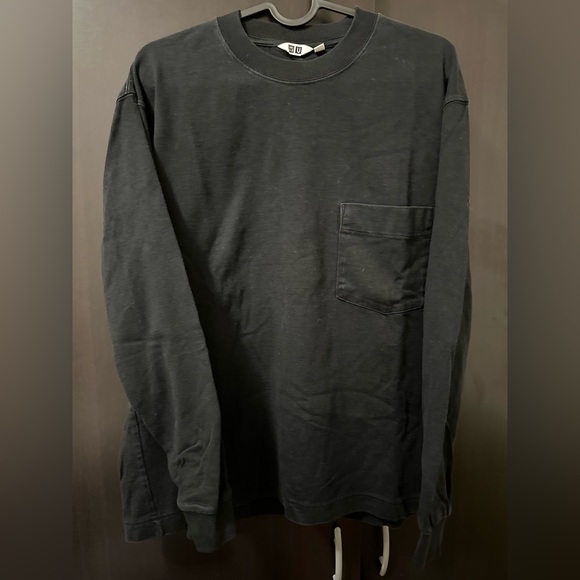UNIQLO U Crew Neck Long Sleeve T-Shirt - Picture 6 of 6